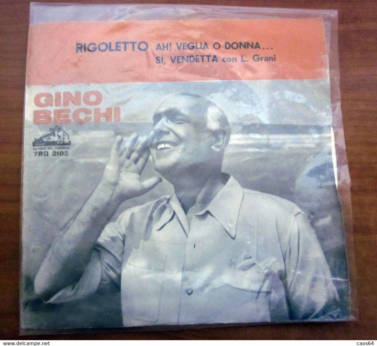 Gino Bechi Con L. Grani – Rigoletto 7" - Opere