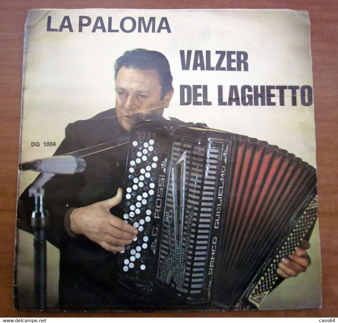 Pino Rossi La Paloma 7" - Country Et Folk
