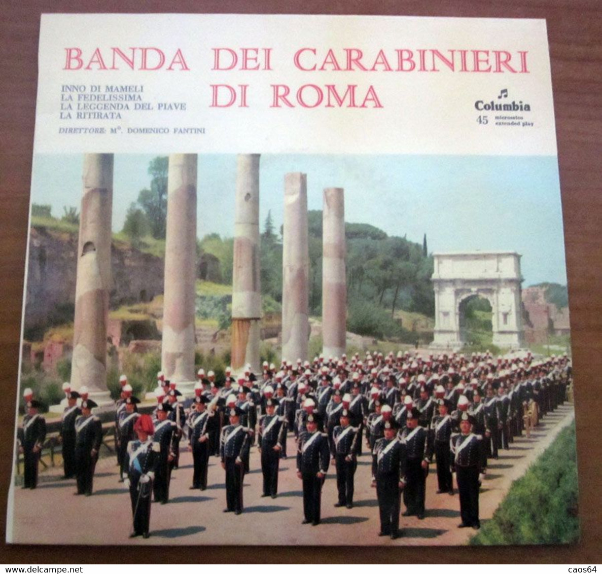 Banda Dei Carabinieri Di Roma Inno Di Mameli 7" - Classical