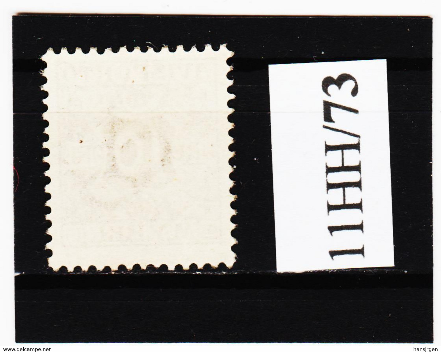 11HH/72 DÄNEMARK 1907  VERRECHNUNGSMARKEN   Michl  4  (*) FALZ  ZÄHNUNG SIEHE ABBILDUNG - Unused Stamps