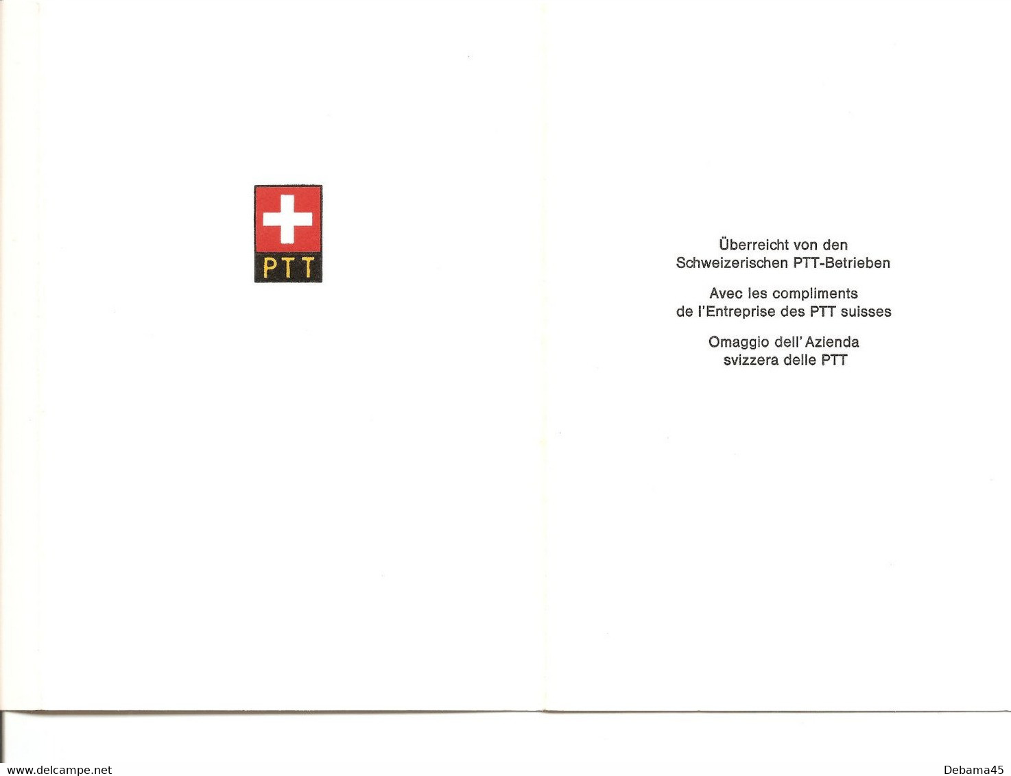 182/ Suisse : Bloc De 4 : 30 Centimes (Zurich) - 60 Cts (Bern) - 80 Cts (St-Gallen) - 1,30 Franc (Biel Bienne) - 1972 - Sonstige & Ohne Zuordnung