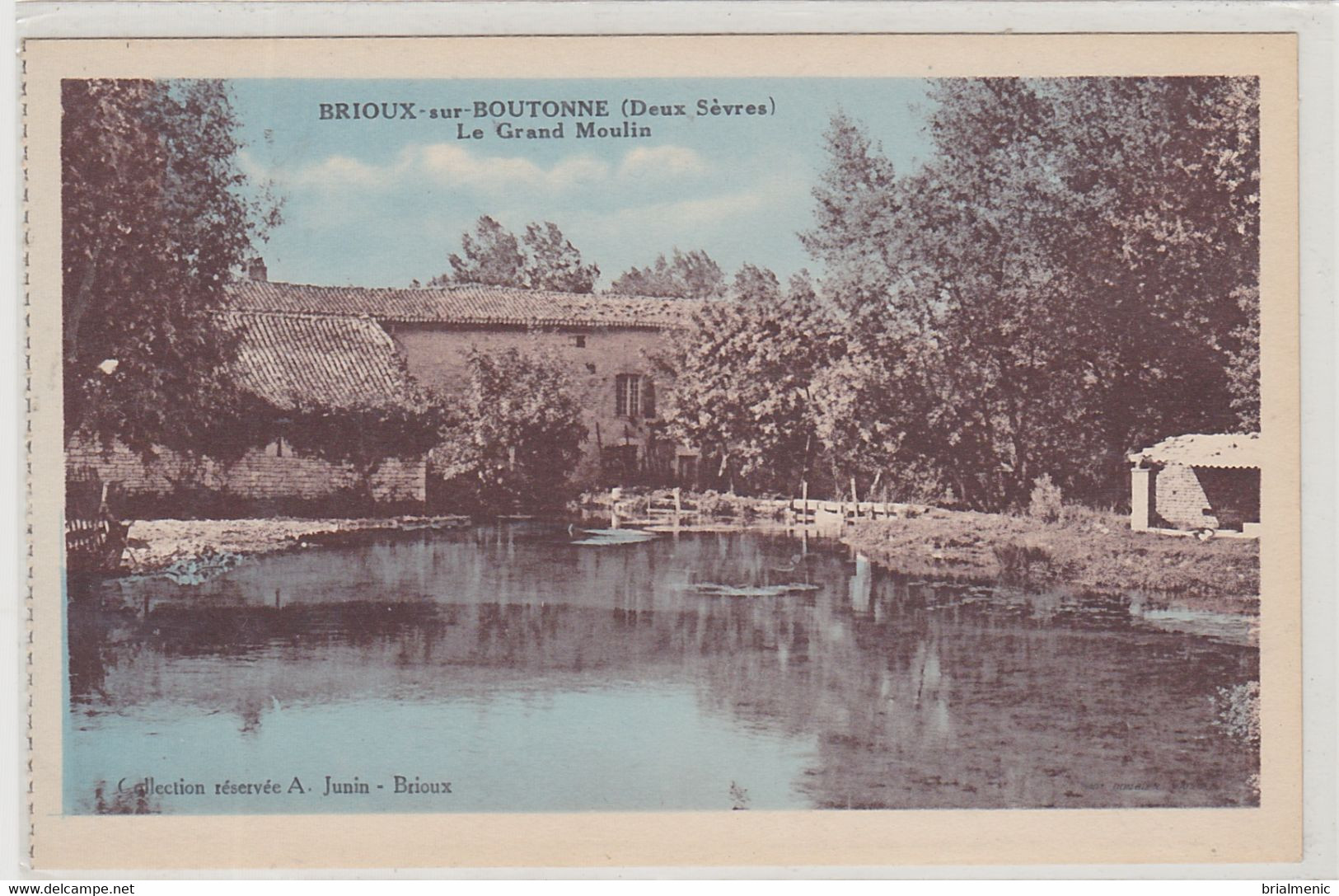 BRIOUX Sur BOUTONNE   Le Grand Moulin - Brioux Sur Boutonne