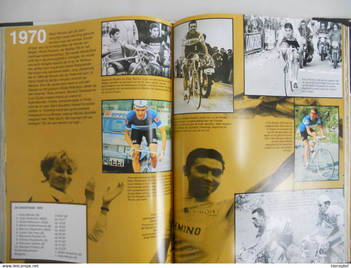 100 jaar RONDE van FRANKRIJK 1903 2003 door Pascal Sergent winnaars cols klassement ploegen rit zeges Eekloonaar boek