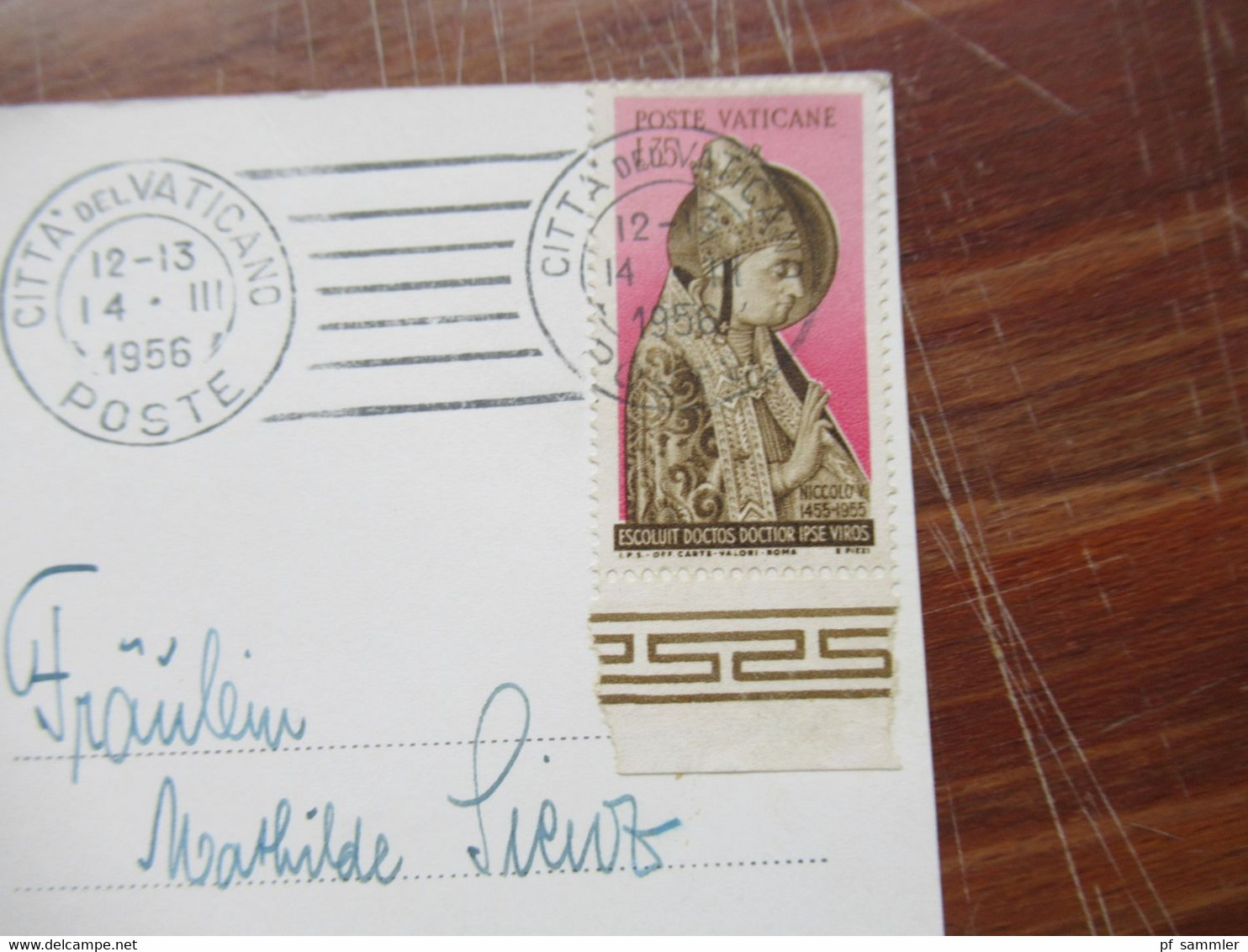 Vatican / Vatikanstadt 1950er / 60er Jahre kleiner belegeposten mit Ansichtskarten und FDC