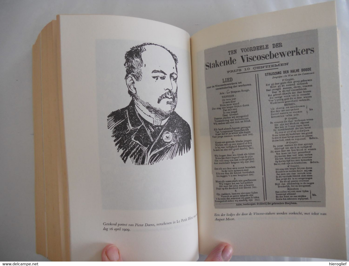 PIETER DAENS hoe in 19 eeuw arbeiders v Aalst vochten tegen armoede door LOUIS PAUL BOON Aalst Erembodegem priester