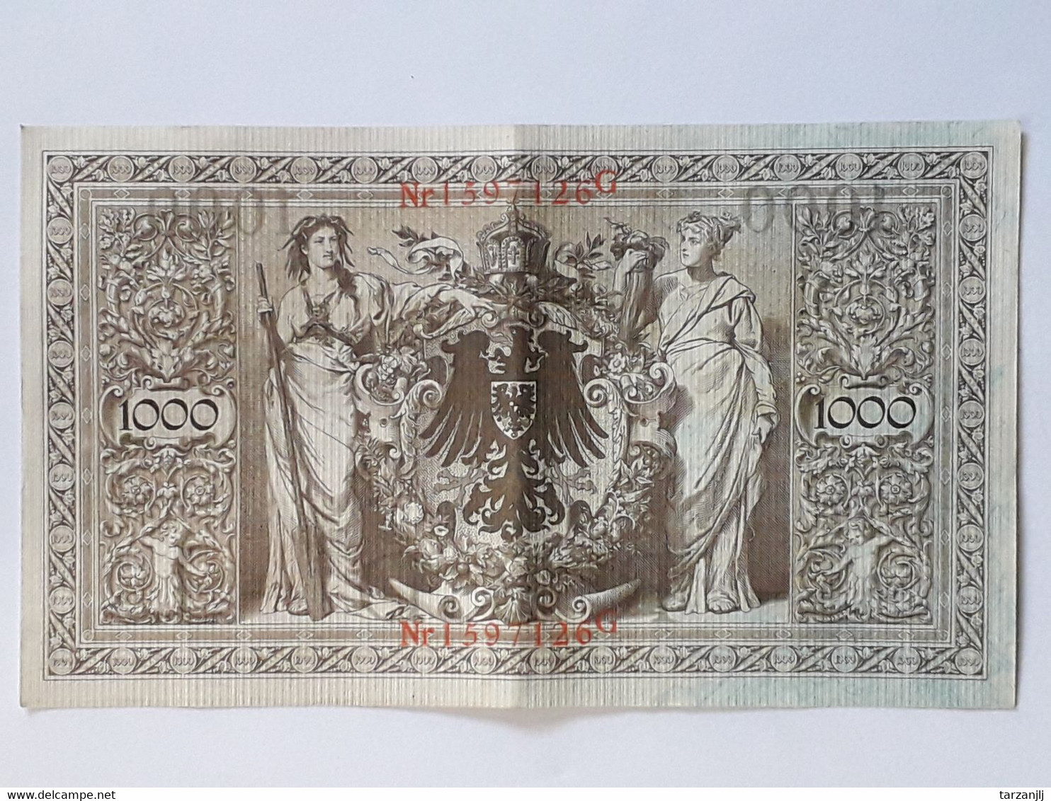 Billet De 1000 Mark De 1910 - 1000 Mark