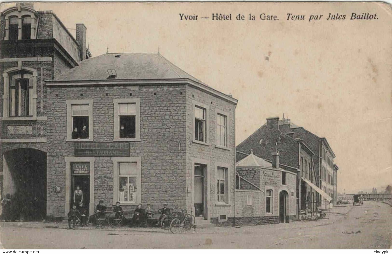 YVOIR - Hôtel De La Gare - Tenu Par Jules Baillot - Yvoir