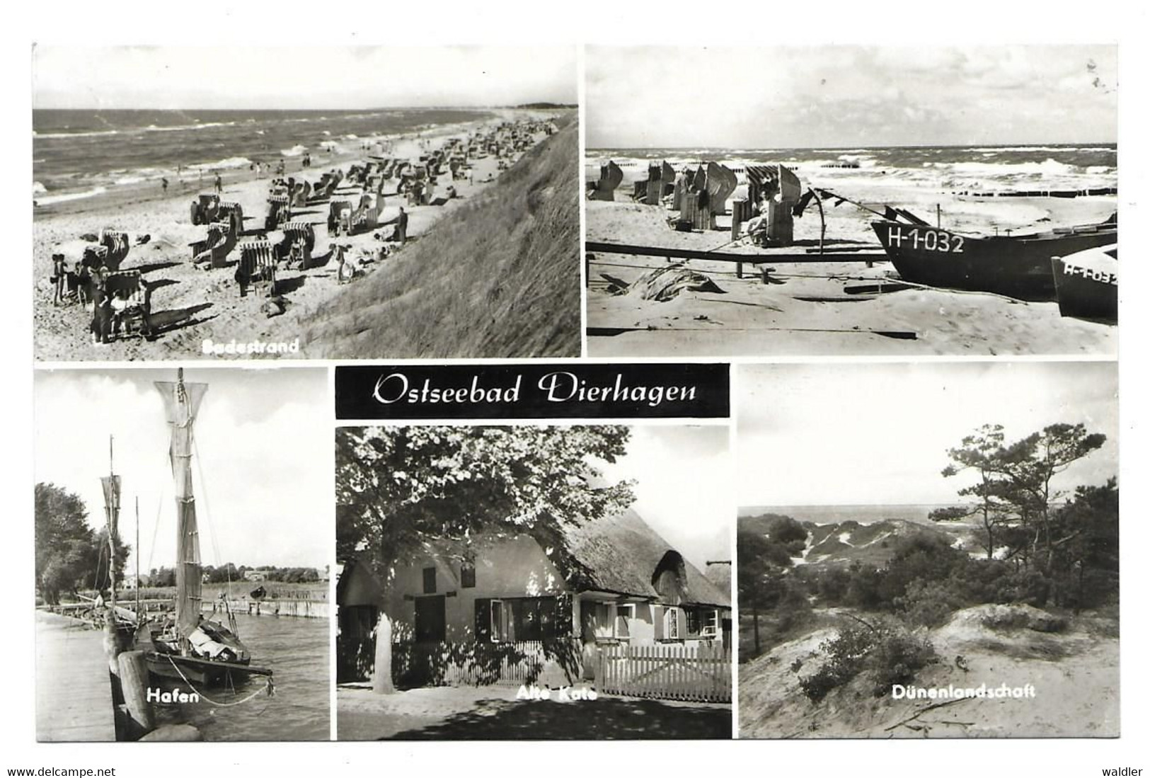 2591  OSTSEEBAD DIERHAGEN - MEHRBILD  1970 - Ribnitz-Damgarten