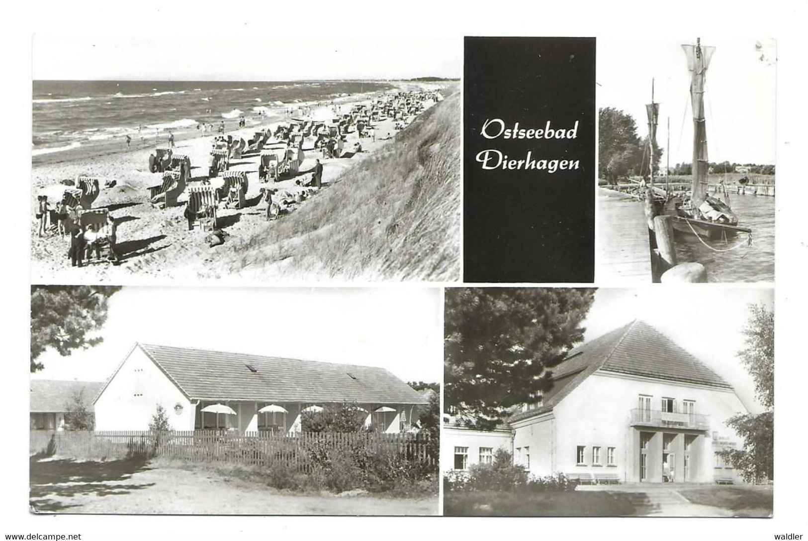 2591  OSTSEEBAD DIERHAGEN - MEHRBILD  1971 - Ribnitz-Damgarten