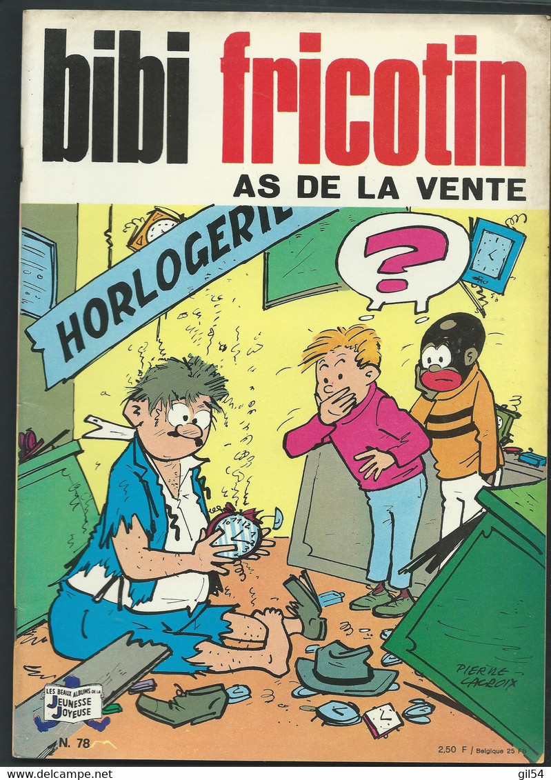 BIBI FRICOTIN   . As De La Vente  -dépot Légal 1er Trimestre 1974 Car20604 - Bibi Fricotin