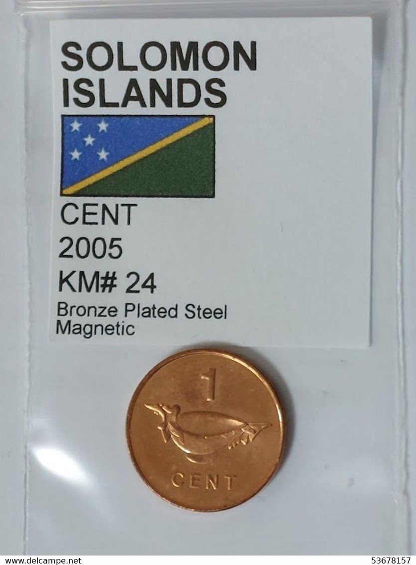 Solomon Islands - 1 Cent, 2005, Unc, KM# 24 - Islas Salomón