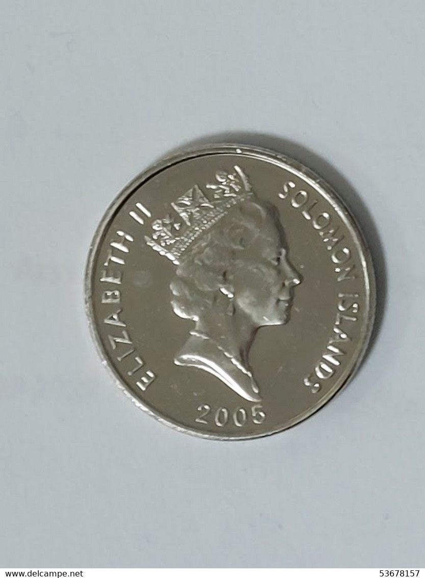 Solomon Islands - 5 Cents, 2005, Unc, KM# 26a - Salomonen