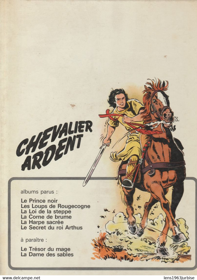 Chevalier Ardent , La Harpe Sacrée , Casterman 1973 - Chevalier Ardent