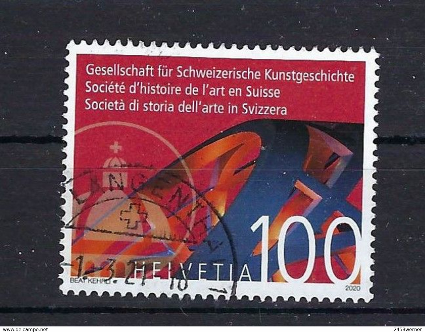 Schweiz 2020 Nr. 2655, 140 Jahre Gesellschaft Für Schweizerische Kunstgeschichte Gestempelt Used, Suisse Switzerland - Gebruikt