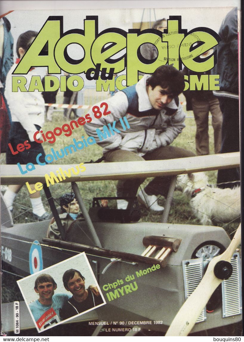 ADEPTE DU RADIO MODELISME N°90 Décembre 1982 - Model Making