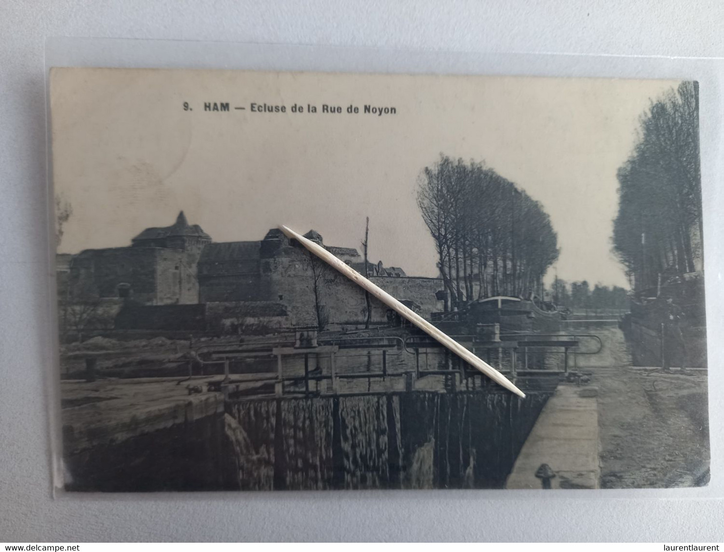 HAM - Ecluse De La Rue De Noyon N°9 - 1914 - Ham