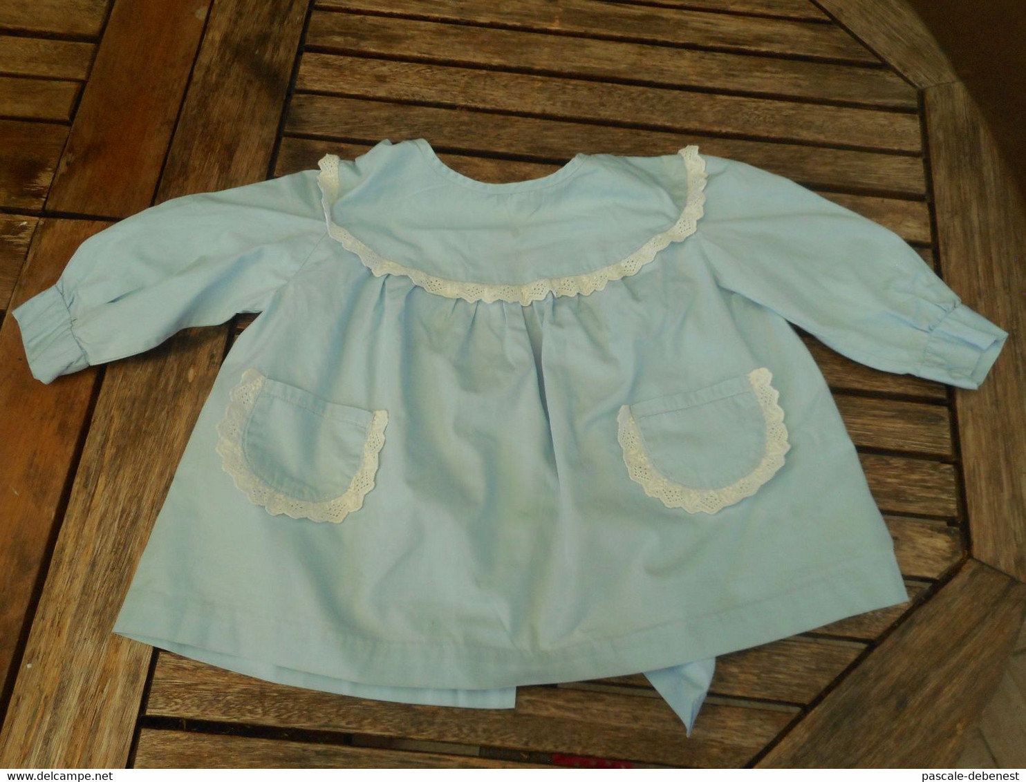 Blouse Bleue Vintage 2 Ans - 1940-1970