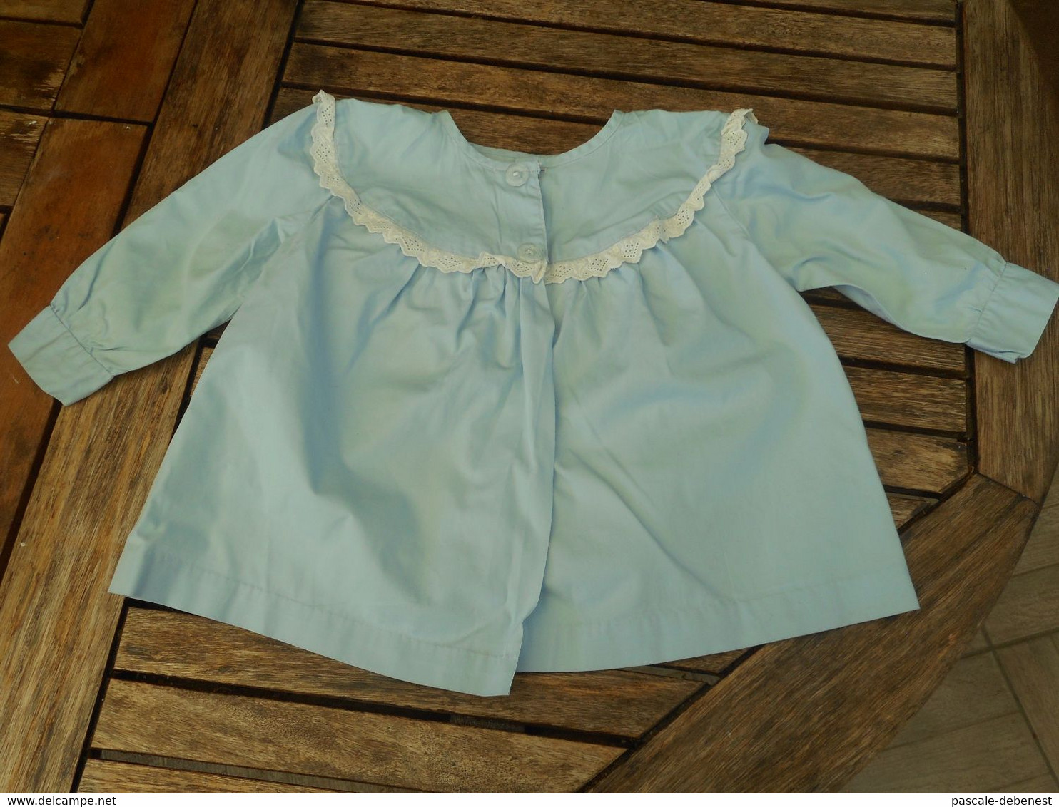 Blouse Bleue Vintage 2 Ans - 1940-1970