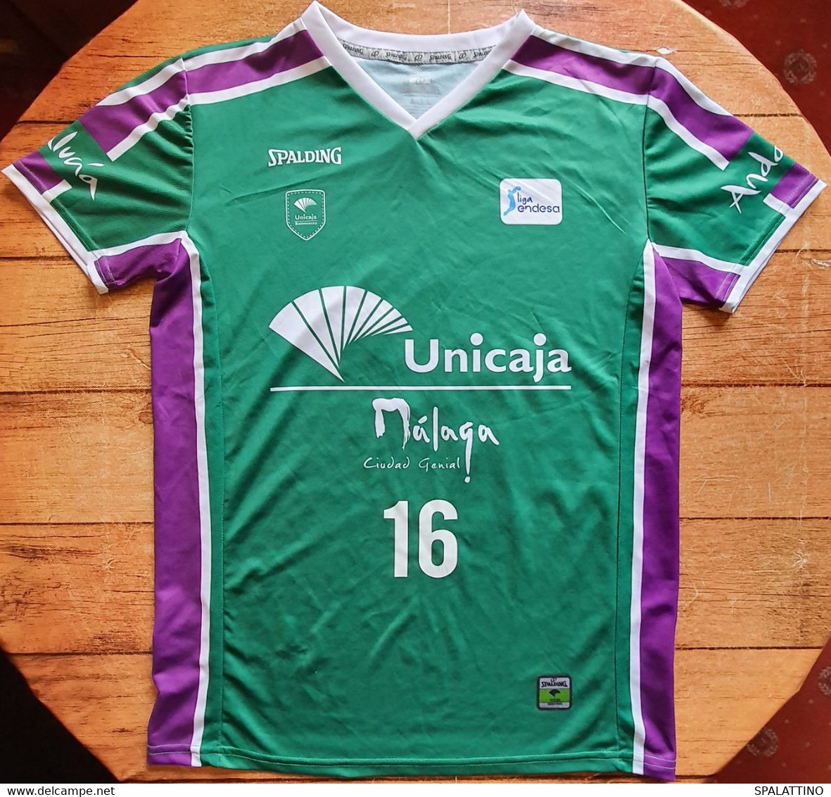 BASKETBALL CLUB UNICAJA MALAGA SHIRT JERSEY TRIKOT NEDOVIĆ SERBIA SPAIN - Uniformes, Recordatorios & Misc