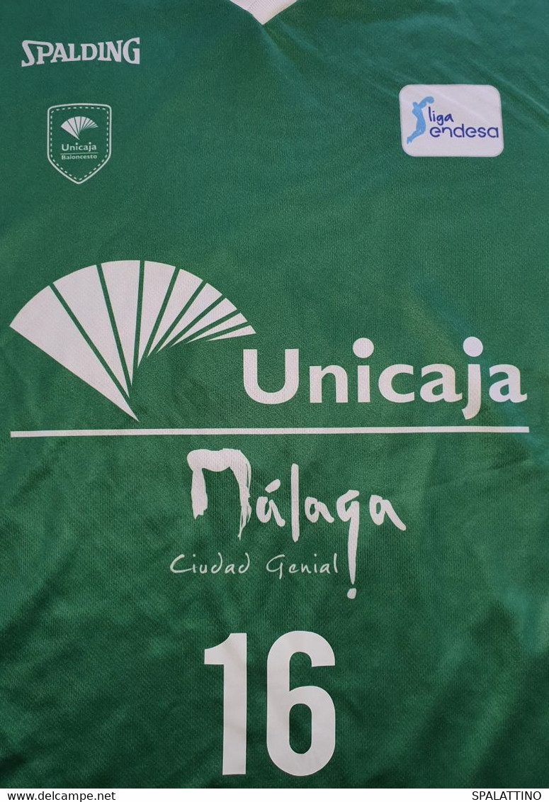 BASKETBALL CLUB UNICAJA MALAGA SHIRT JERSEY TRIKOT NEDOVIĆ SERBIA SPAIN - Kleding, Souvenirs & Andere