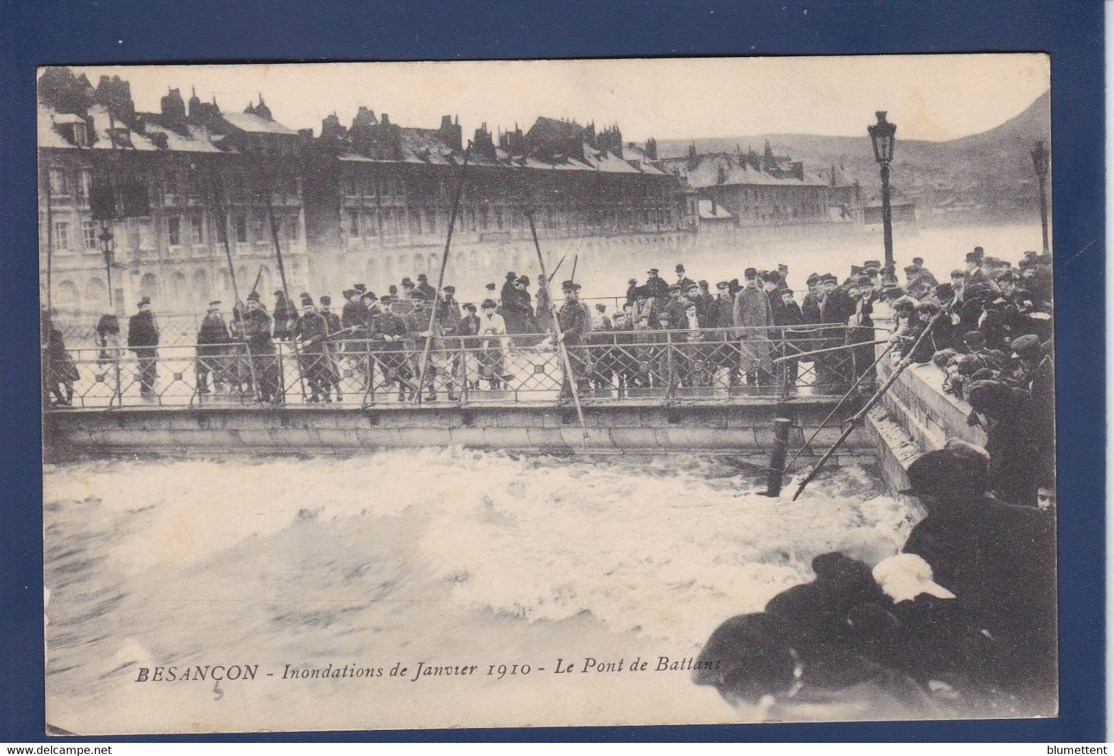 CPA [25] Doubs > Besancon Inondations 1910 Non Circulé - Besancon