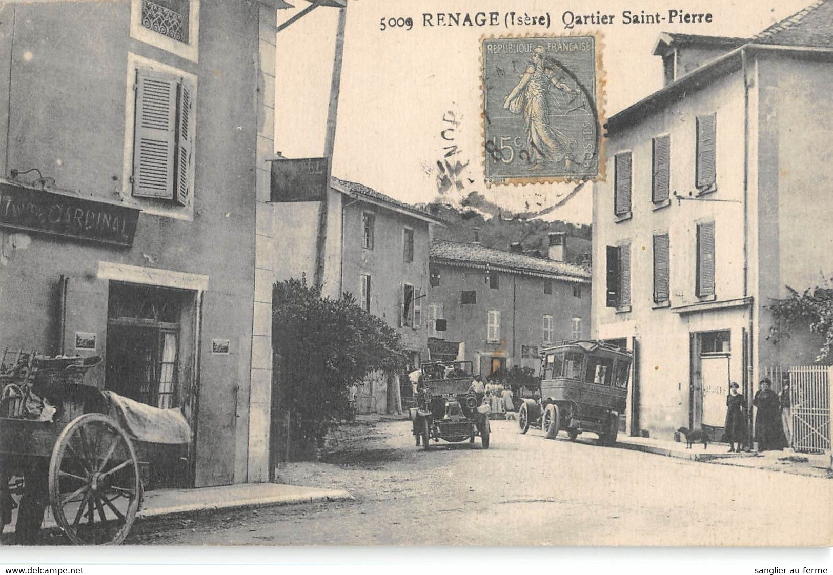 CPA 38 RENAGE QUARTIER SAINT PIERRE - Altri & Non Classificati