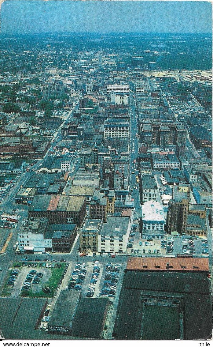 The Business Section Of NORFOLK, As Seen From The Air - Norfolk