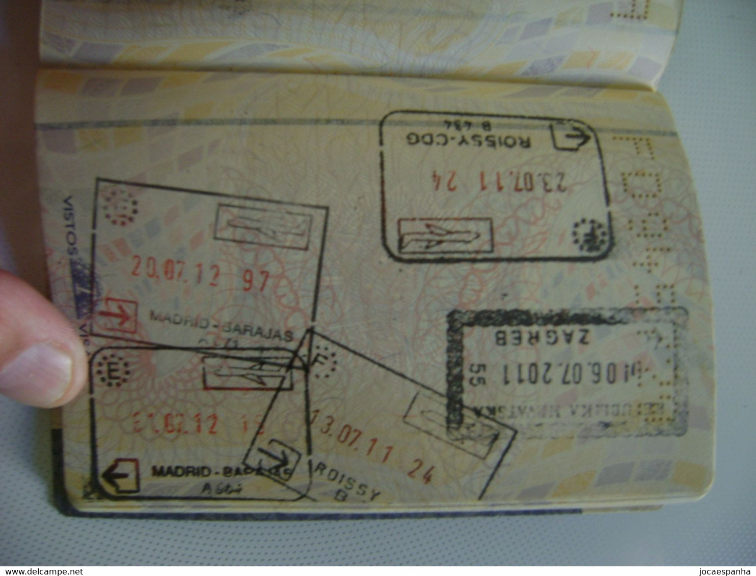 BRAZIL / BRASIL - PASSPORT MERCOSUL ISSUED IN 2011 IN THE STATE - Historische Documenten