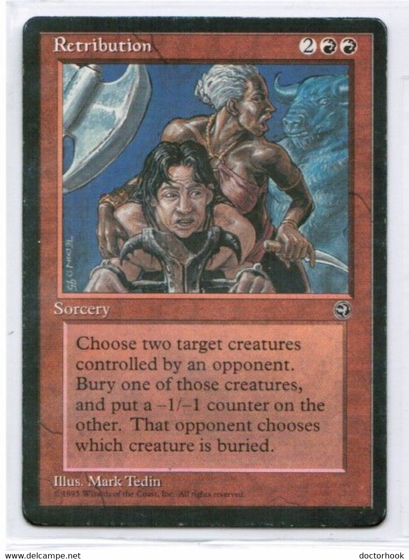 MAGIC The GATHERING  "Retribution"---HOMELANDS (MTG--152-1) - Other & Unclassified