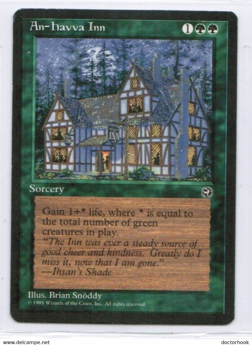 MAGIC The GATHERING  "An-Hava Inn"---HOMELANDS (MTG--152-2) - Altri & Non Classificati