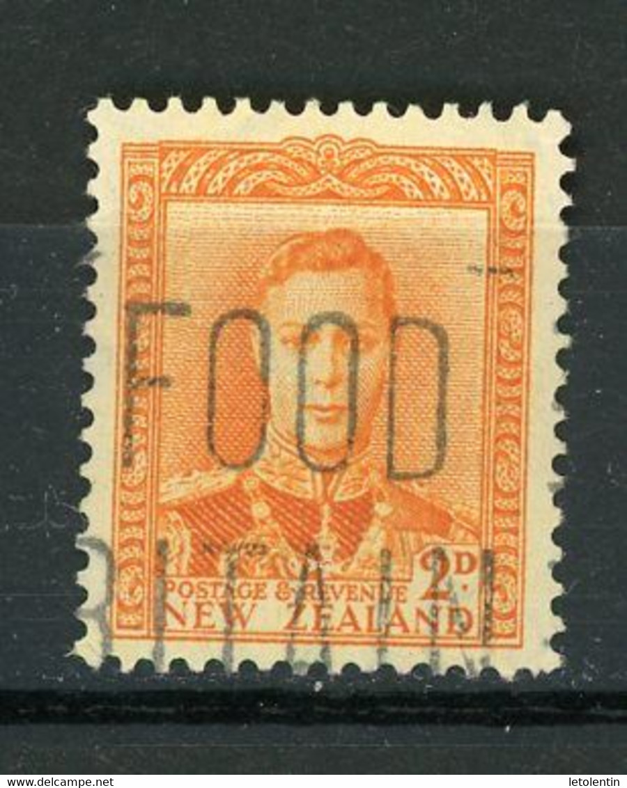 NOUVELLE-ZELANDE : GEORGE VI N° Yvert 285 Obli. - Gebraucht