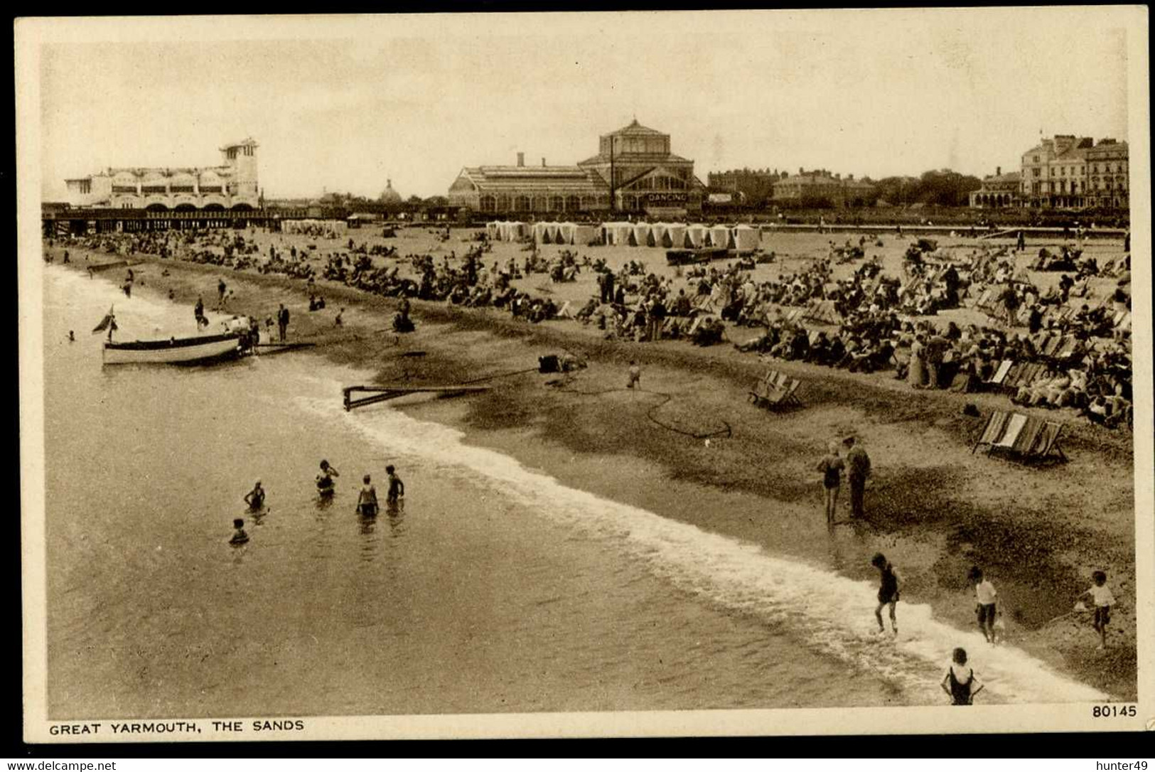 Great Yarmouth The Sands Photochrom - Great Yarmouth