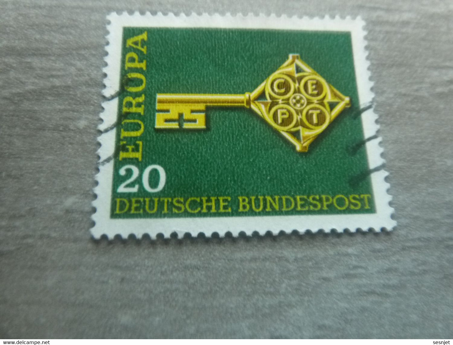 Deutsche Bundespost - Europa - Cept - Val 20 - Multicolore - Oblitéré - Année 1968 - - 1968