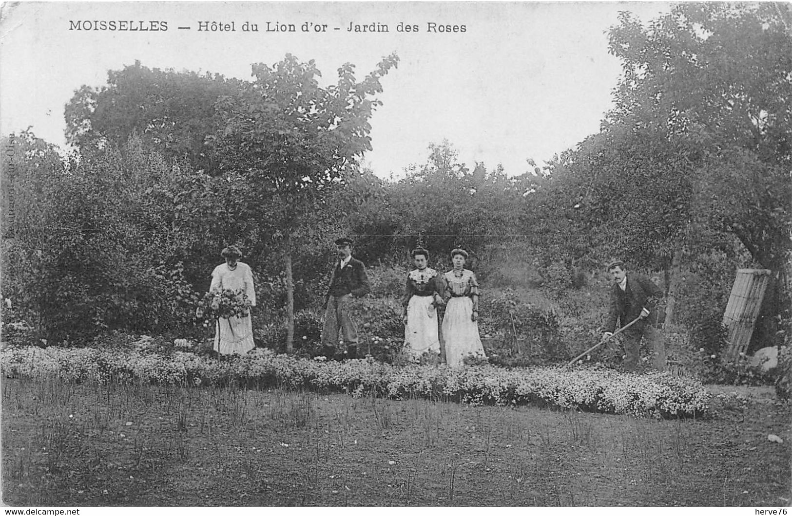 MOISSELLES - Hôtel Du Lion D'Or - Jardin Des Roses - Moisselles