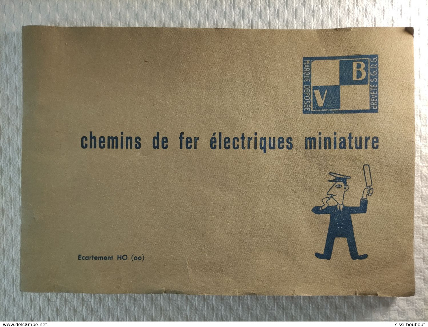 Catalogue De 1960 - "Chemins De Fer Electriques Miniature - VB" -  ECARTEMENT HO - SNCF - Trains, Locomotives Etc... - Andere & Zonder Classificatie