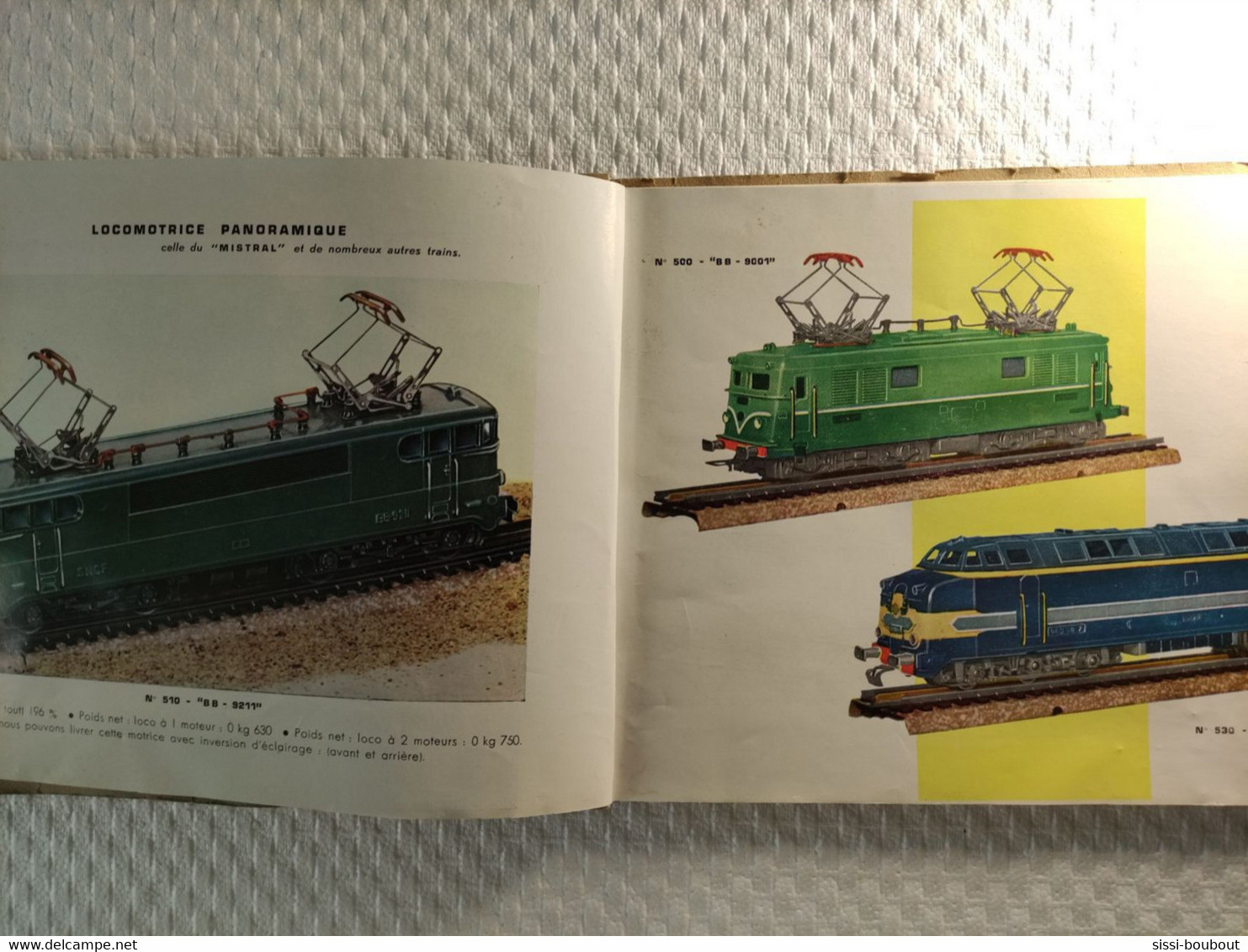 Catalogue De 1960 - "Chemins De Fer Electriques Miniature - VB" -  ECARTEMENT HO - SNCF - Trains, Locomotives Etc... - Autres & Non Classés