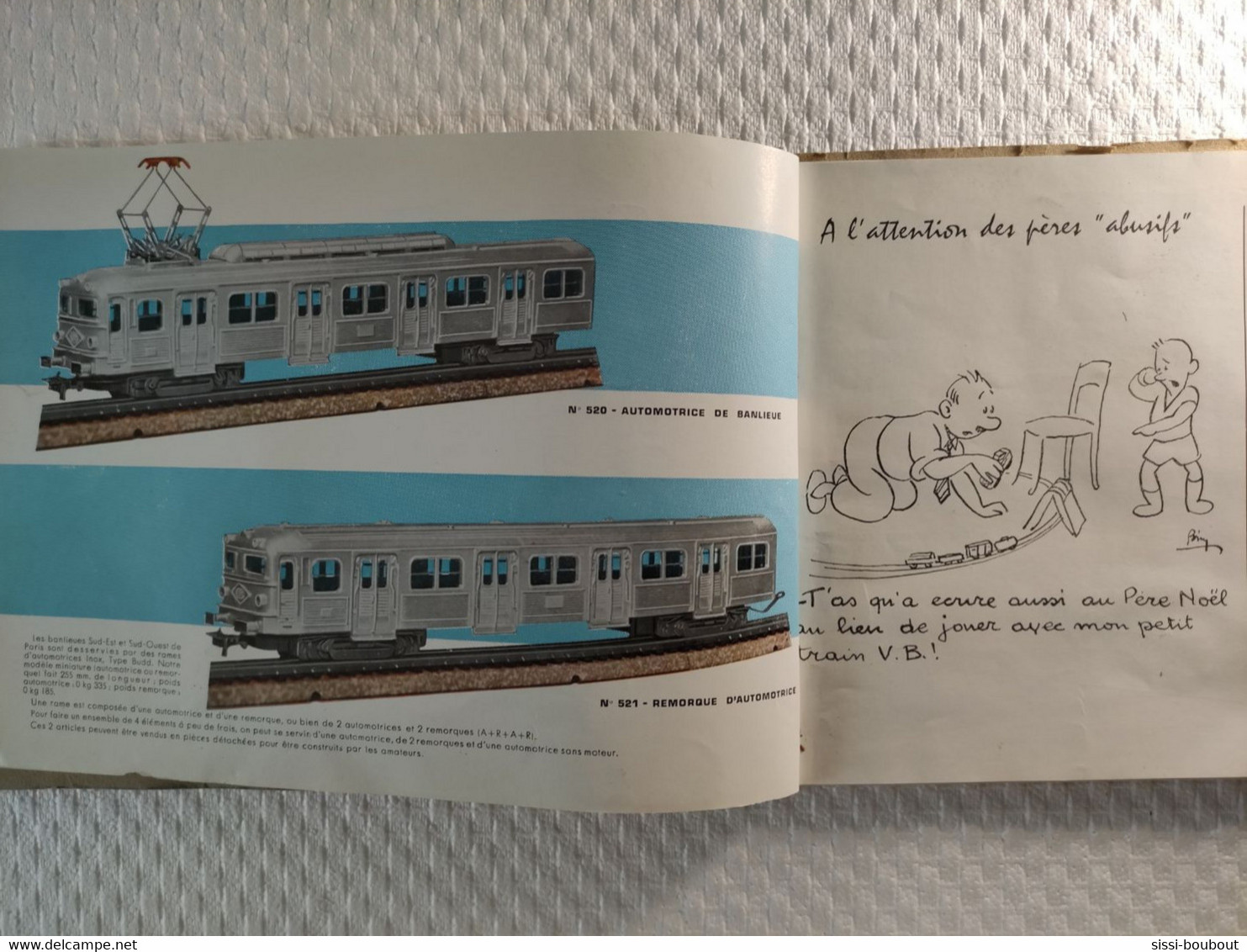 Catalogue De 1960 - "Chemins De Fer Electriques Miniature - VB" -  ECARTEMENT HO - SNCF - Trains, Locomotives Etc... - Sonstige & Ohne Zuordnung