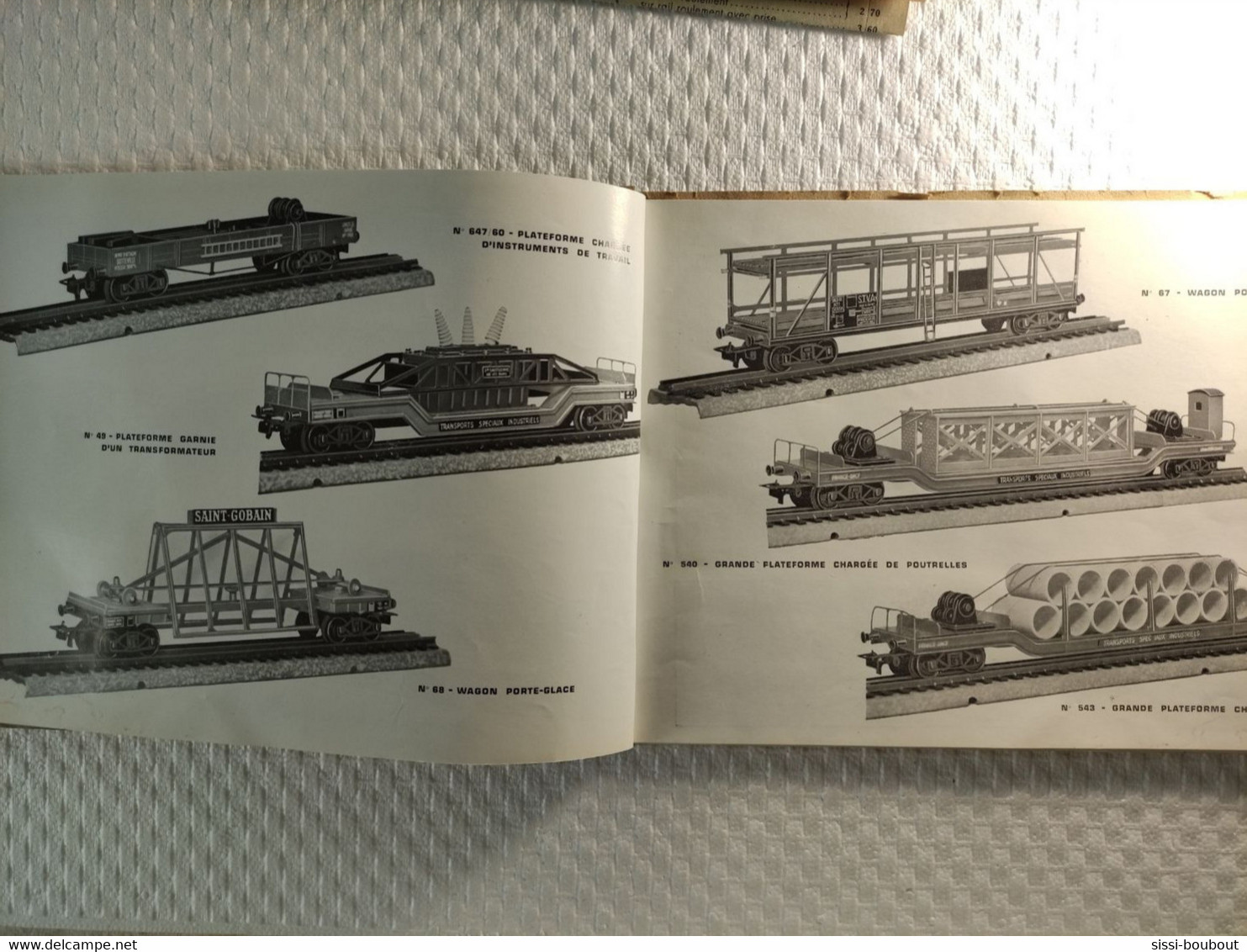 Catalogue De 1960 - "Chemins De Fer Electriques Miniature - VB" -  ECARTEMENT HO - SNCF - Trains, Locomotives Etc... - Sonstige & Ohne Zuordnung