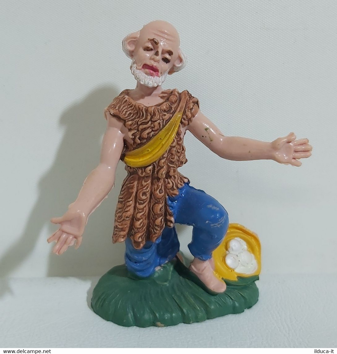 13658 Pastorello Presepe - Statuina In Plastica - Mendicante - Weihnachtskrippen