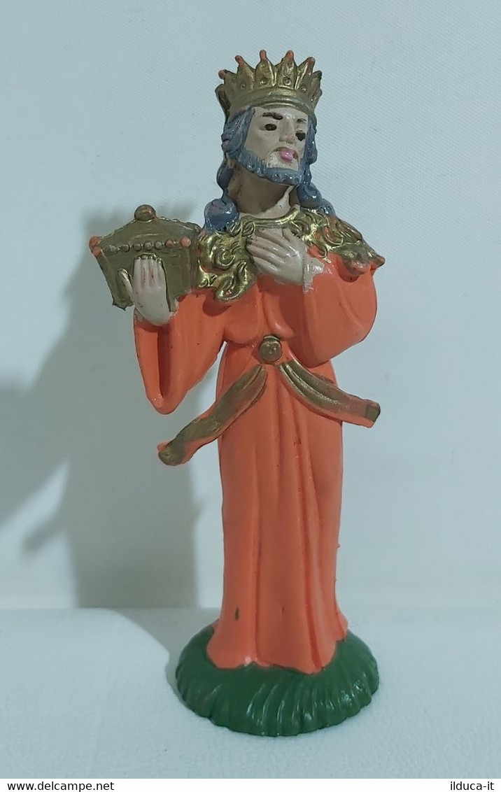 13667 Pastorello Presepe - Statuina In Plastica - Re Magio - Weihnachtskrippen