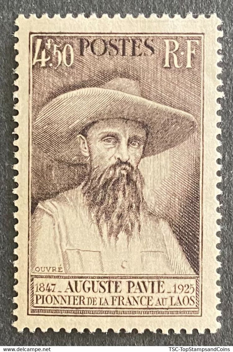 FRA0784MH - Auguste Pavie - 4.50 F MH Stamp - 1947 - France YT 784 - Neufs