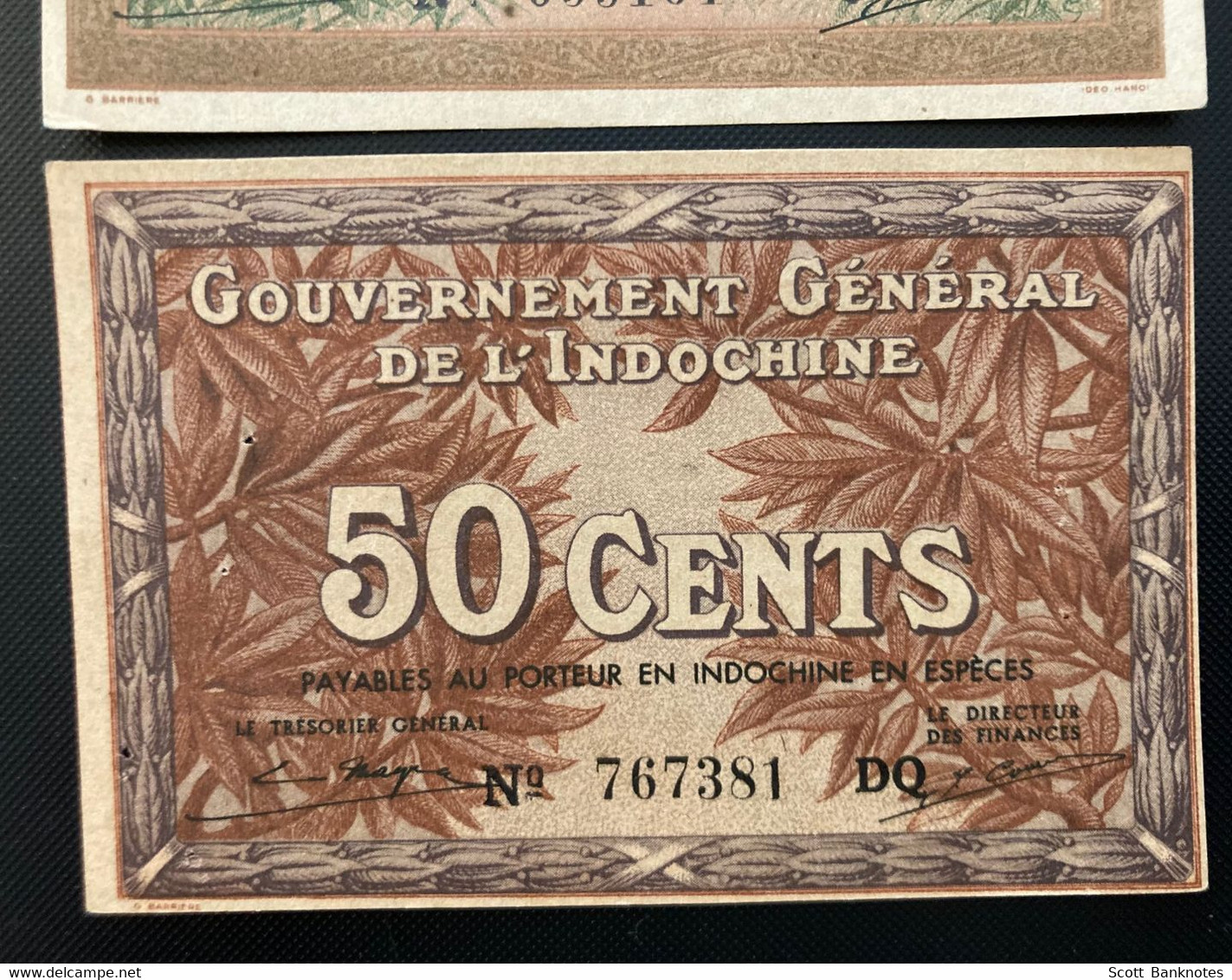 2 X Gouvernment General De L' Indochine 1939. - Indochine