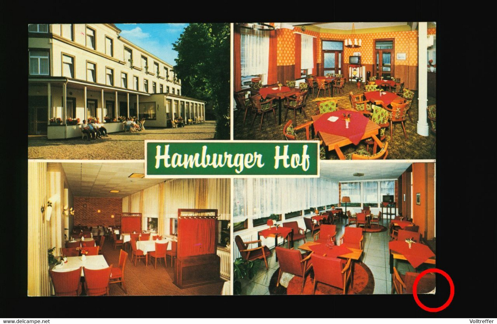 Orig. Mehrbild Foto AK, Kurheim Hamburger Hof, Dahme Ostsee, Strandstraße, Innen- Und Außenansicht - Dahme