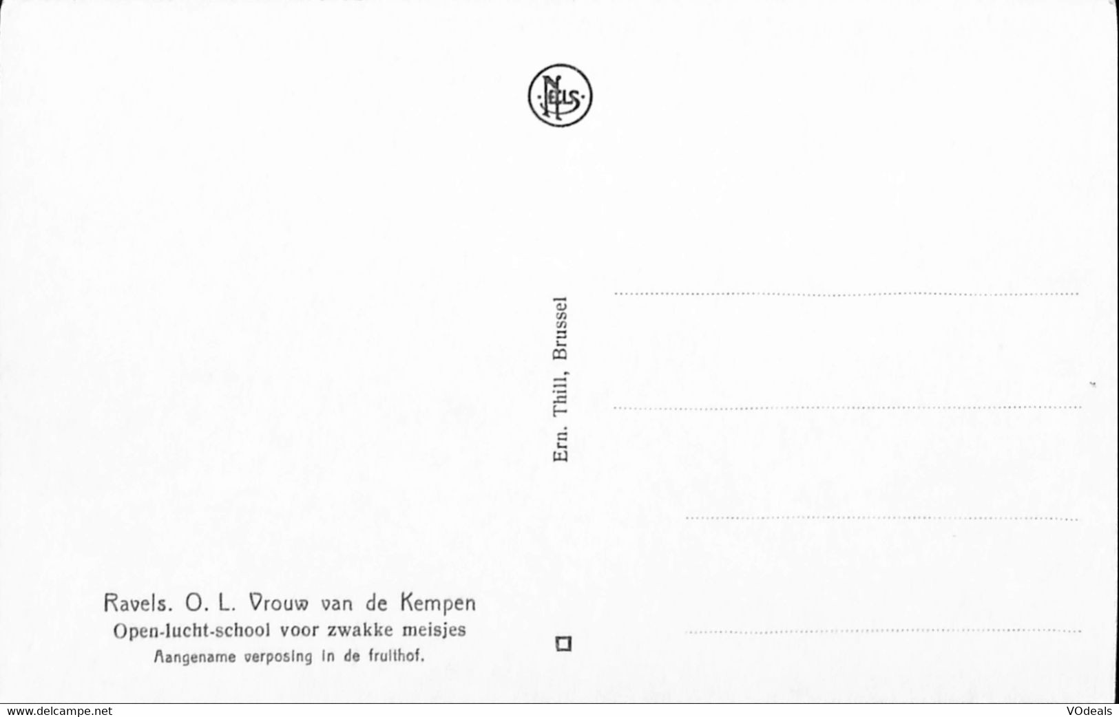 038 416 - CPA - Belgique - Ravels O. L. Vrouw Van  De Kempen - Ravels