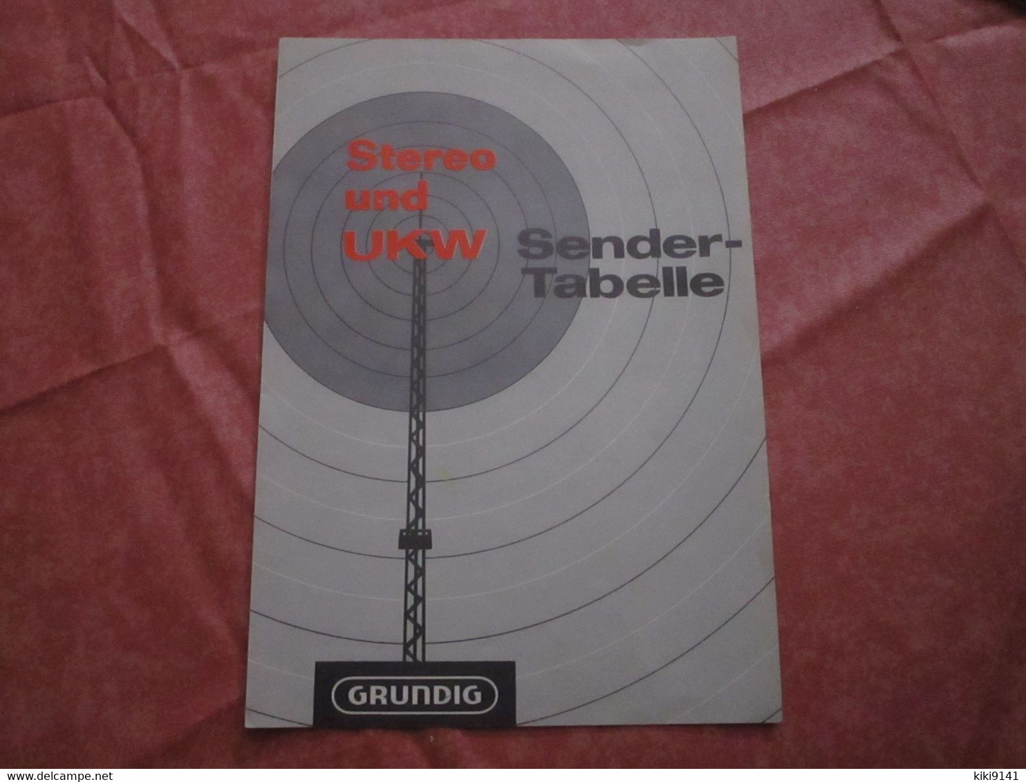 GRUNDING - Stereo Und UKW - Stender-Tabelle - Literature & Schemes