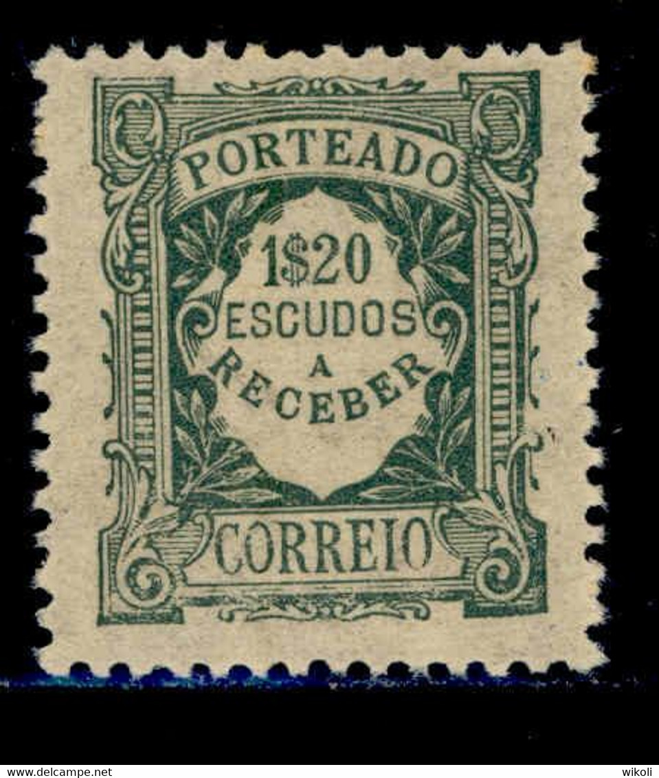 ! ! Portugal - 1922 Postage Due 1$20 - Af. P 44 - MNH - Ungebraucht