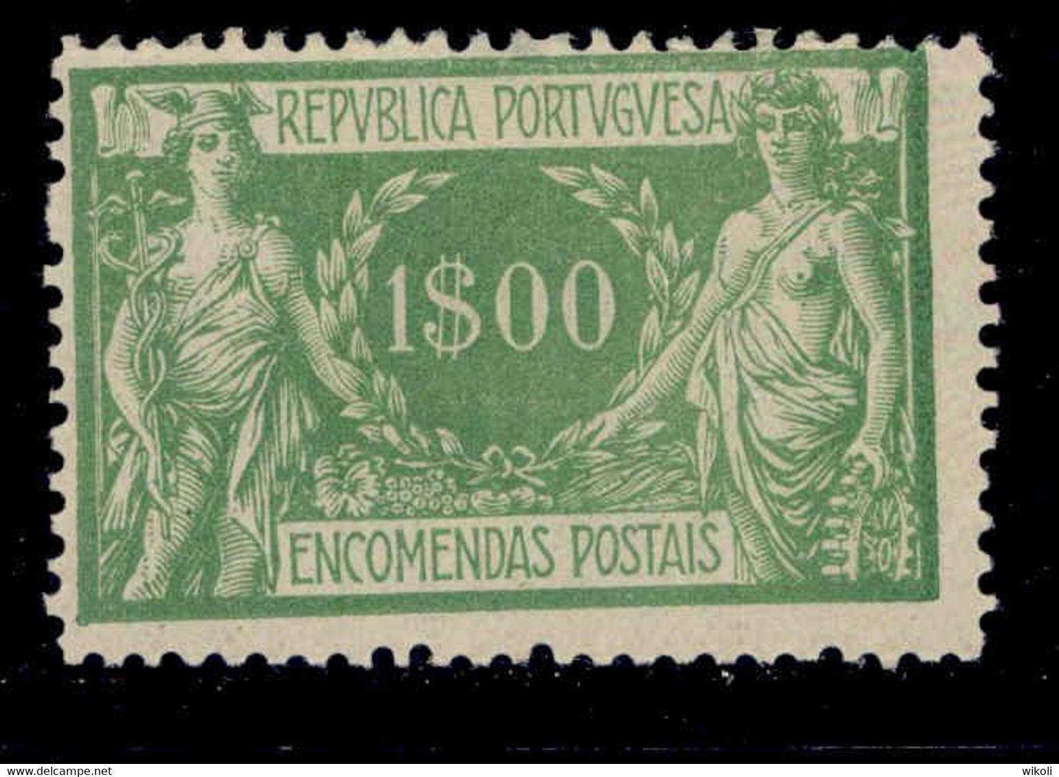 ! ! Portugal - 1920 Parcel Post 1$00 - Af. EP 12 - No Gum - Ongebruikt