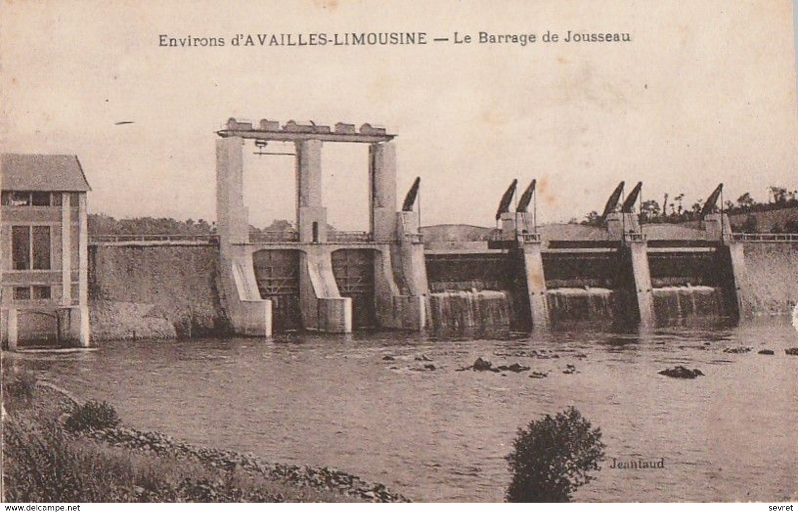 Environs D'AVAILLES-LIMOUSINE. - Le Barrage De Jousseau - Availles Limouzine