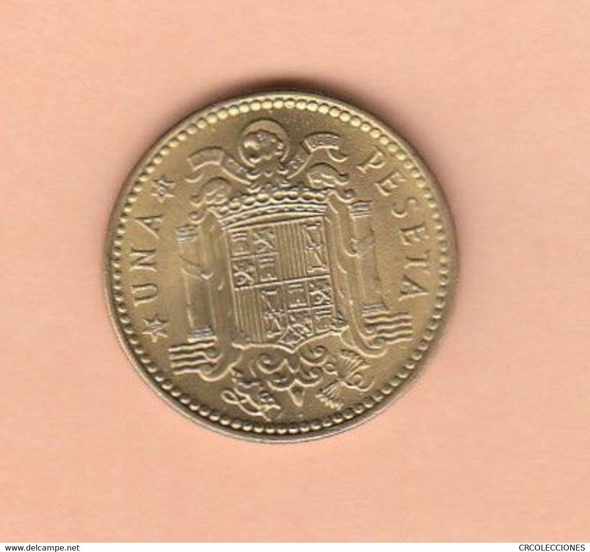 CR OFERTA MONEDA ESPAÑA FRANCO 1 PESETA 1953 ESTRELLA 91 SIN CIRCULAR BRILLO ORIGINAL - Otros & Sin Clasificación