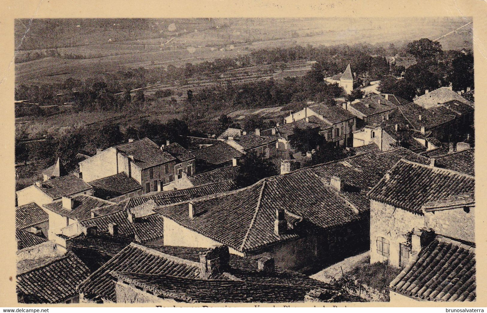 LAUZERTE - Faubourg Dauriac - Vue Du Plateau De La Barbacane - Lauzerte